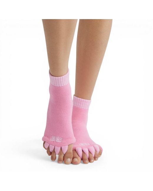 HIGH HEEL JUNGLE by KATHRYN EISMAN Pink The After Party Foot Relief Socks