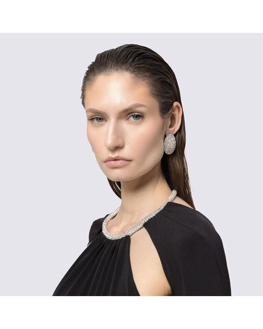 Nissa Black Backless Maxi Dress
