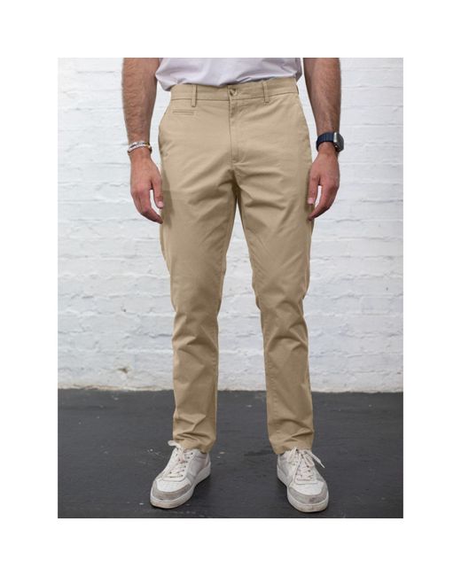 Guards London Natural Neutrals Tailored Chinos for men