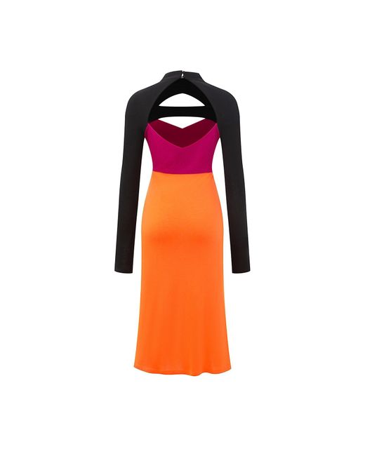 Emma Wallace Orange Barra Dress