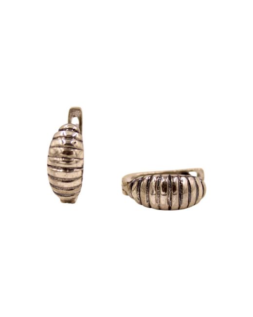 1610Istanbul Metallic Marine Seashell Earrings