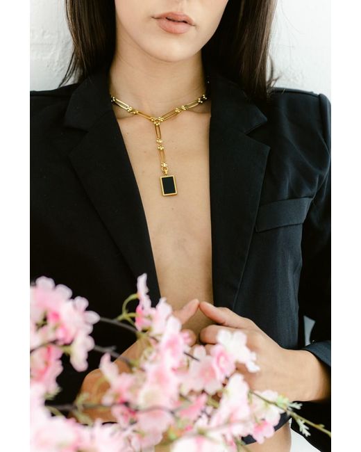 Adriana Pappas Designs Natural Luna Lariat