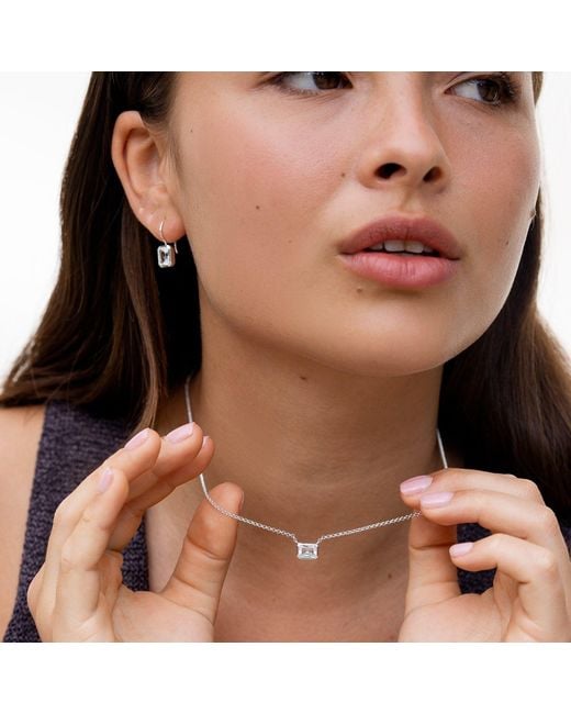 Dower & Hall Metallic Octagon Topaz Tutti Frutti Necklace