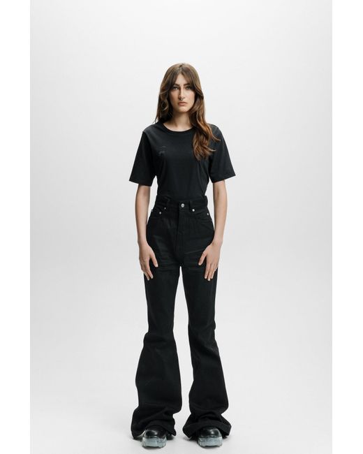 Galleriadele Black The Short-Sleeve Skull T-Shirt