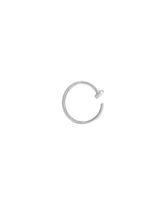 Zohreh Metallic Mini Nose Ring 9K