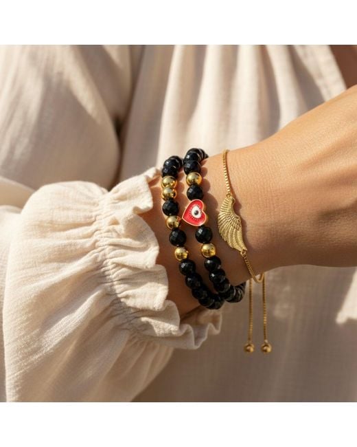 Seven Saints Blue Sacred Heart Vigil Bracelet