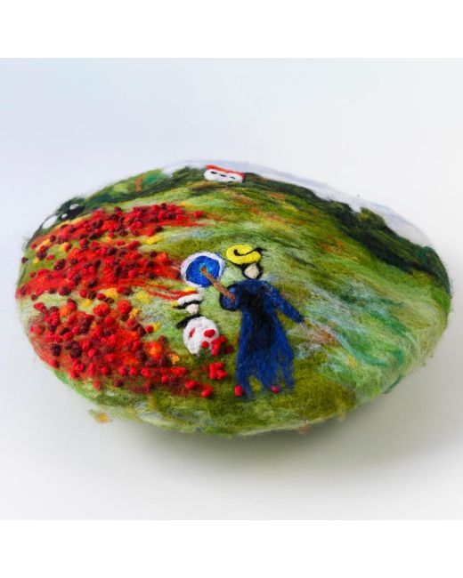 Heartfelt Layers Green Monet Poppy Fields