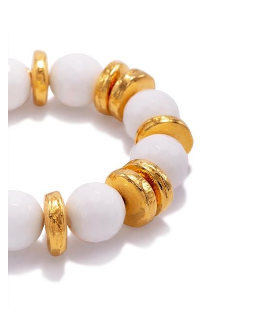 Jaredjamin Metallic Olivia Stretch Bracelet