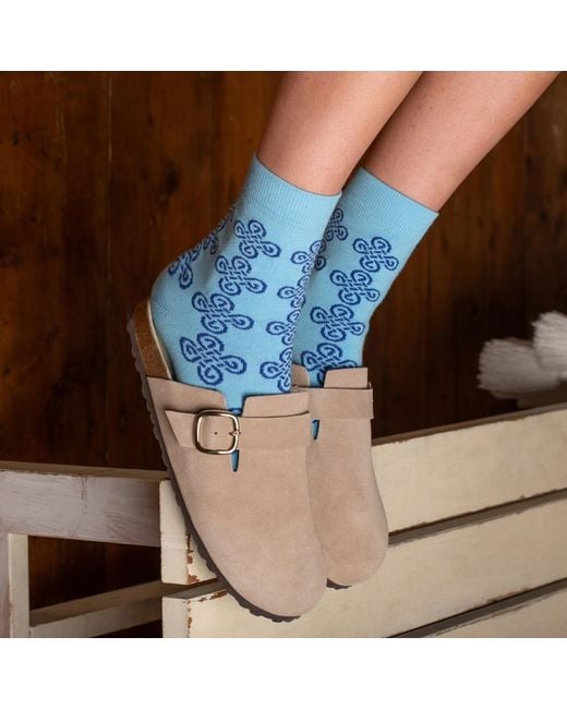 Peper Harow - Made in England Blue Knot Socks Bundle