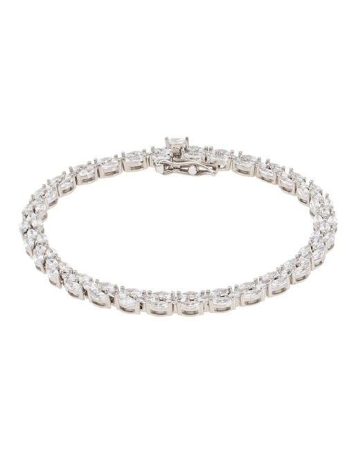 Latelita London Metallic Petal Tennis Bracelet Small
