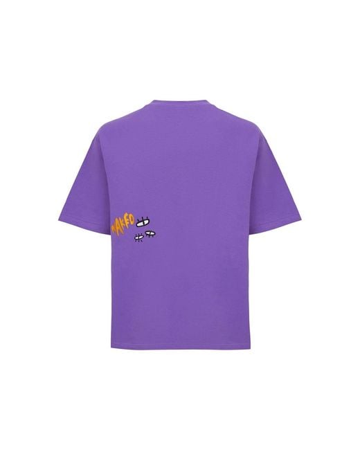 King Naked Purple Fur Me Not T-Shirt for men