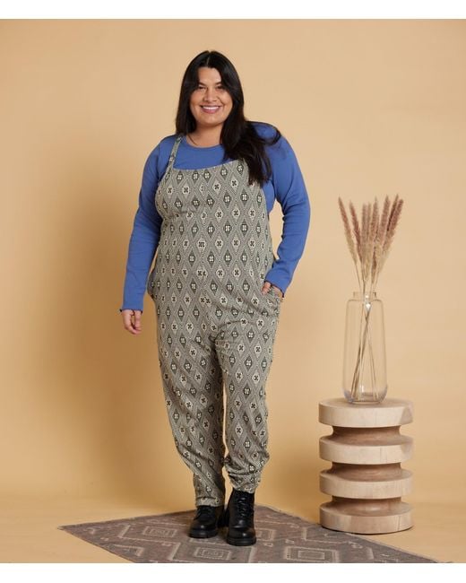 Known Supply Green Organic Cotton Adjustable Overalls