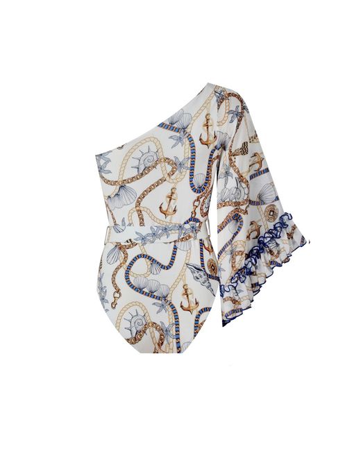 Nur Karaata Blue Kelly Tropezienne Swimsuit