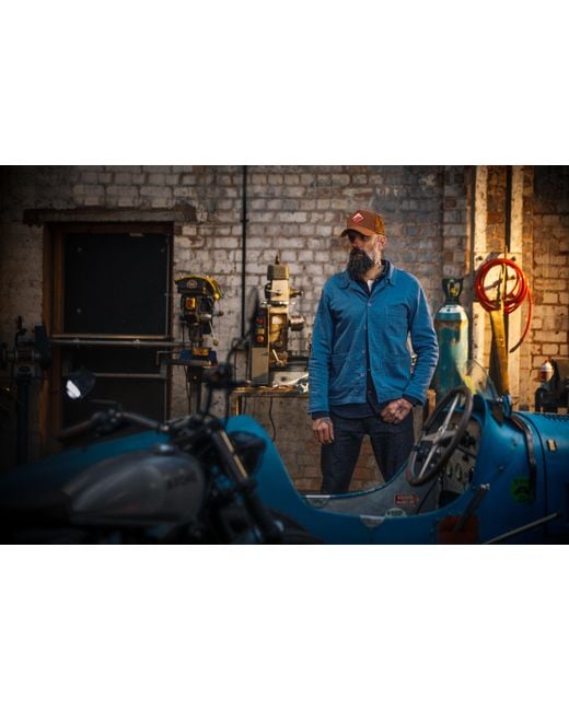 &SONS Trading Co Blue Sons Bolt Chore Jacket for men