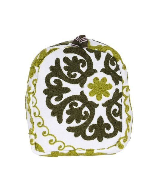 Conscious Yoga Collective Green The Suzani Travel Set