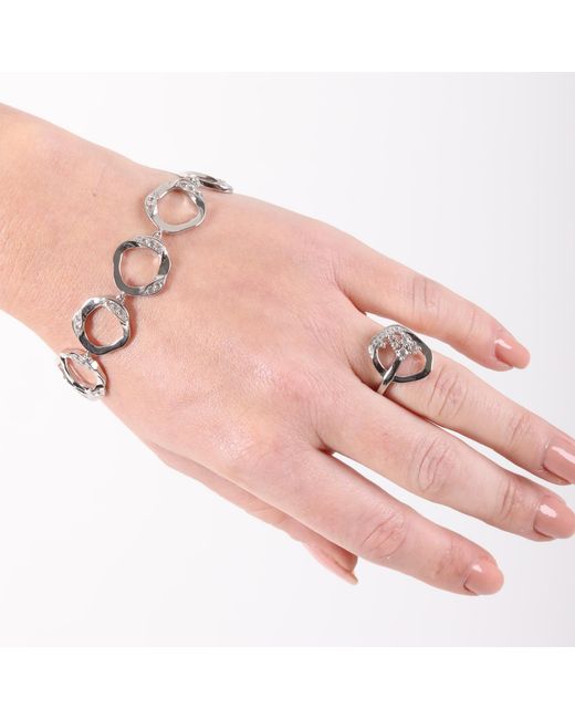 Lucy Quartermaine Metallic Volcan Bracelet