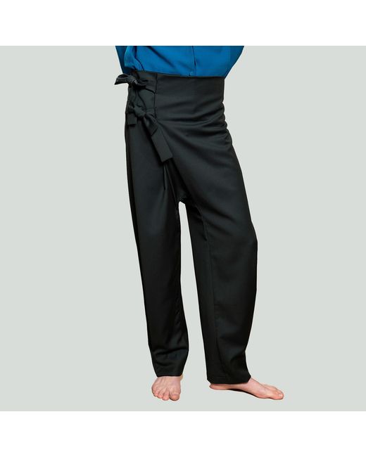 MOE Black Pine Wool Pants for men
