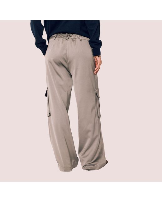 Lindsay Nicholas New York Gray Bleecker Street Pant