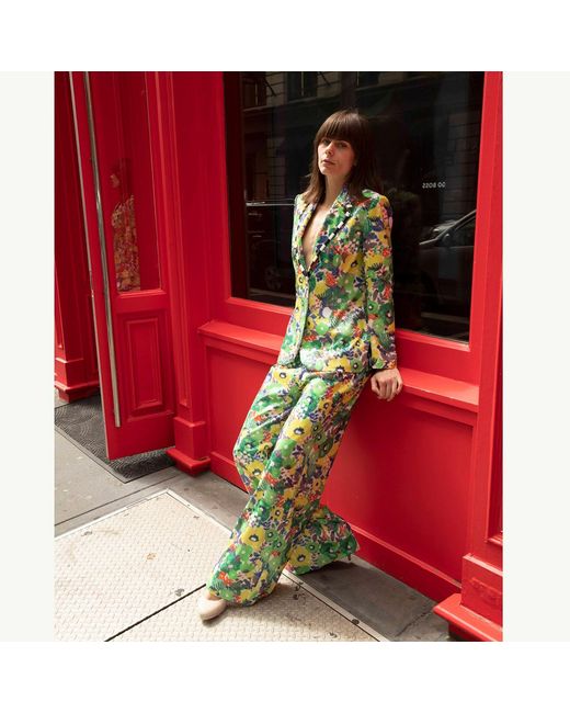 Vivienne Pash Green Karri Sequin Jacket