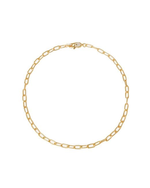 Freqnc Atelier Metallic Baddie Buckle Necklace