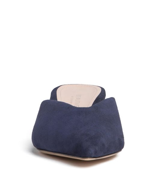 Beautiisoles by Robyn Shreiber Made in Italy Blue Gal Mule