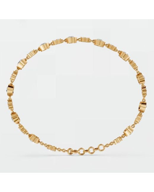 Aya Fine Jewelry Metallic 2.65 Cwt Round Lab Grown Diamond Station Bracelet