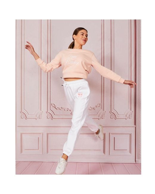 Love Letters X White I Love Bows Sweatpants