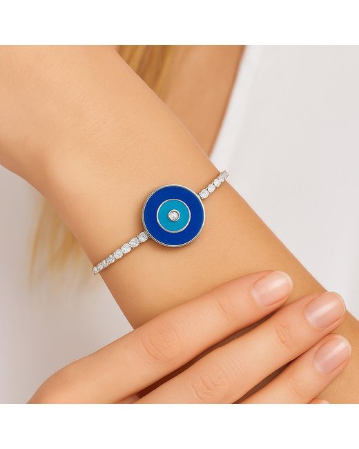 Maison De Gala Blue Evil Eye Bracelet