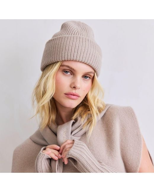 Arctic Fox & Co. Brown Neutrals Merino Wool Triangle Scarf