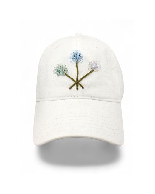 C. Grassi White Crystal Garden – Hydrangea Dad Hat