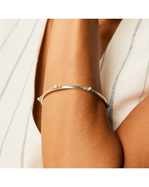 Charlotte's Web Jewellery Metallic Rajput Serenity Stacking Bangle