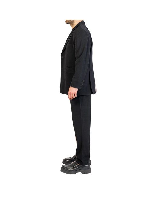 Maison Bogomil Blue Neutrals Color-Block Blazer for men