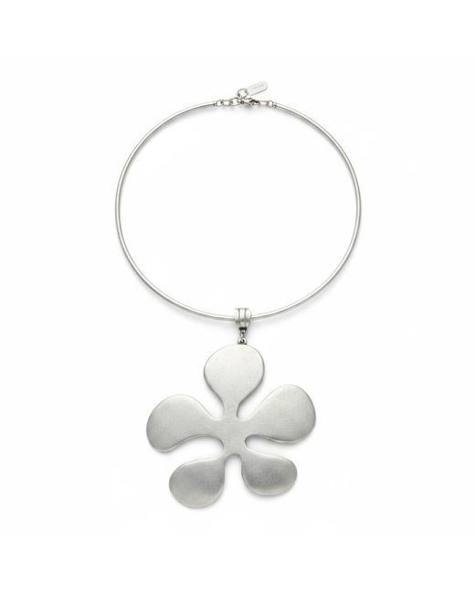 By Virgo White Aurea Necklace