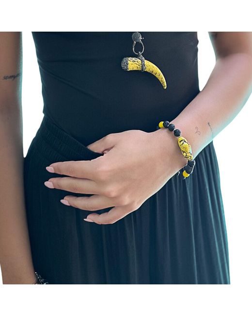 Ebru Jewelry Metallic African Bracelet