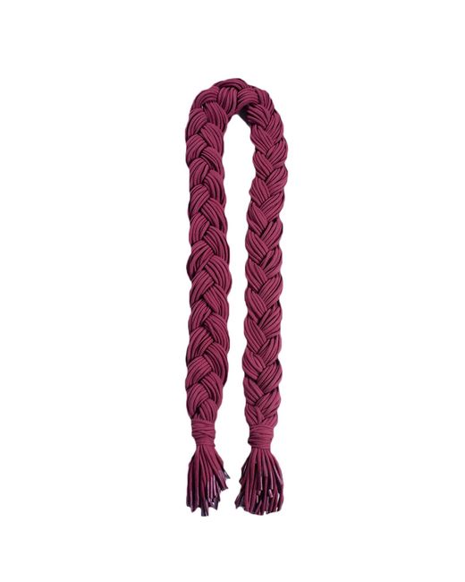 While We're Awake Red Burgundy Scarve