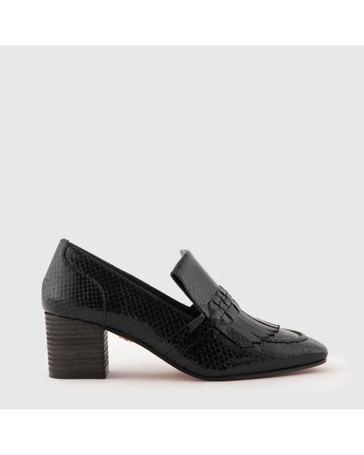Mariano Shoes Black Mouraria Pump Snake Effect