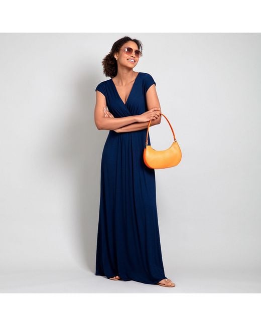 Alie Street London Blue Sophia Maxi Dress