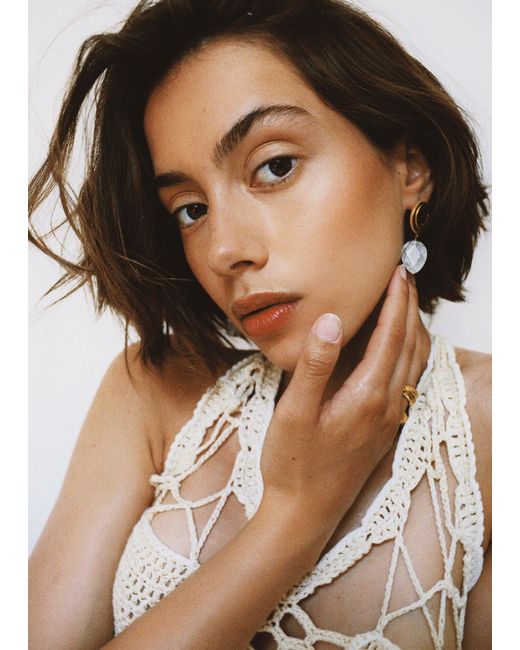 Gem Island Metallic Neutrals Lidy Earrings