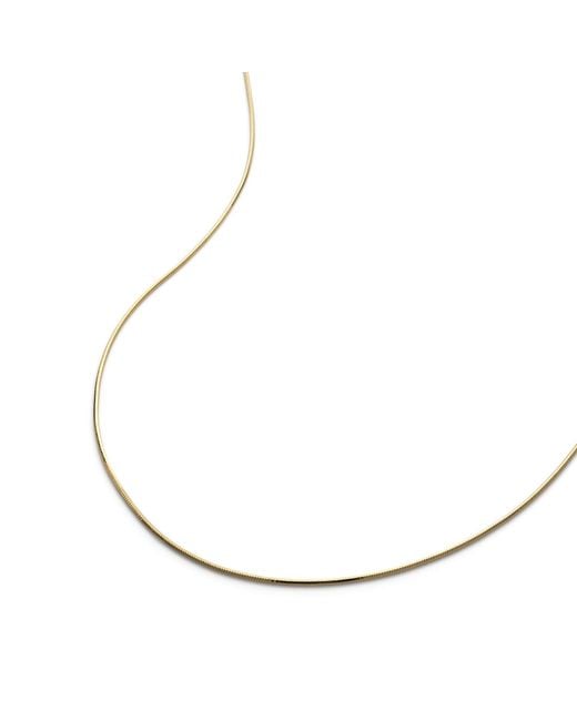 Elk & Bloom Metallic Herringbone Necklace