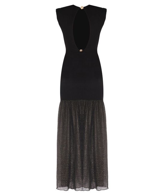 No'design Black Angelina Backless Long Dress