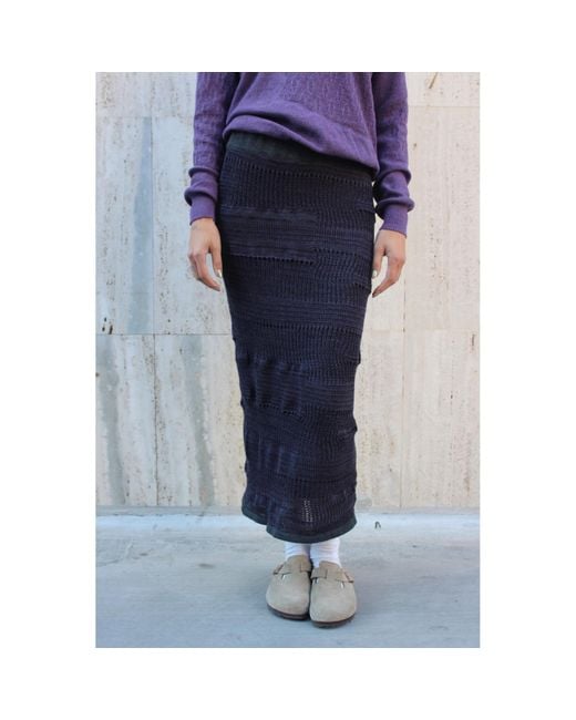 Maria Aristidou Blue Moonlight Skirt