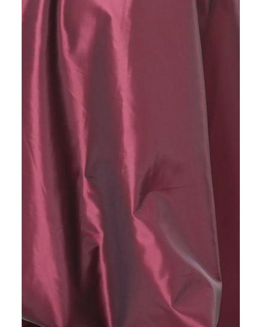Frock Tales Red Enoki Puffball Skirt