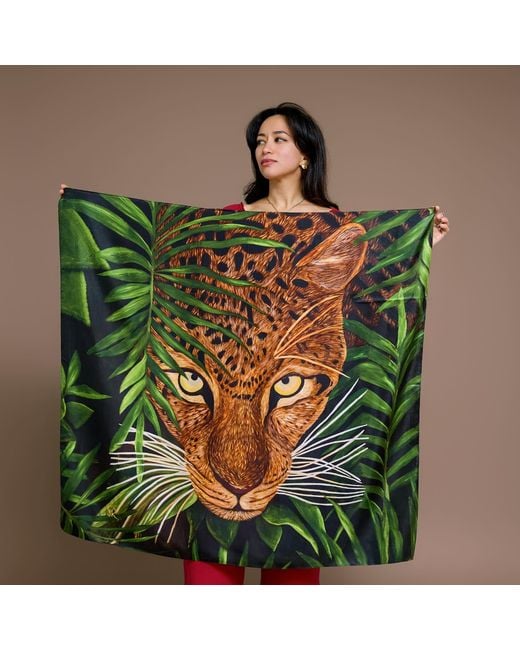 Josie's Editions Green Leopard Hidden