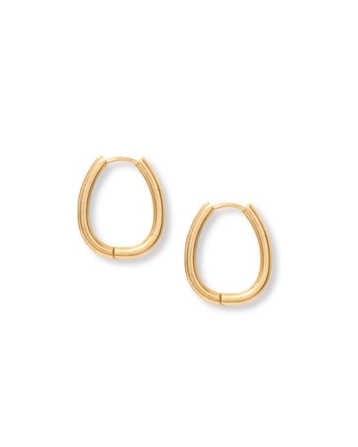 A Weathered Penny Metallic Luna Hoops