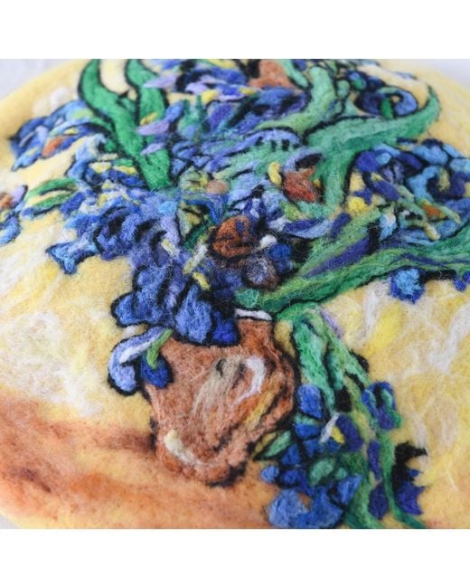 Heartfelt Layers Green Van Gogh Irises