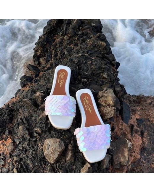 Sibylla Delphica Pink Mermaid Sandals