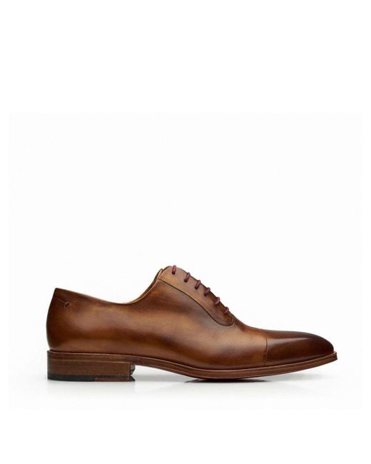 Mariano Shoes Brown Monte Real Oxford for men