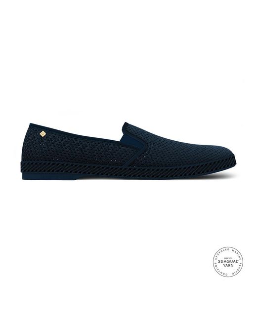 Rivieras Blue Classic Mesh Slip-On Loafer