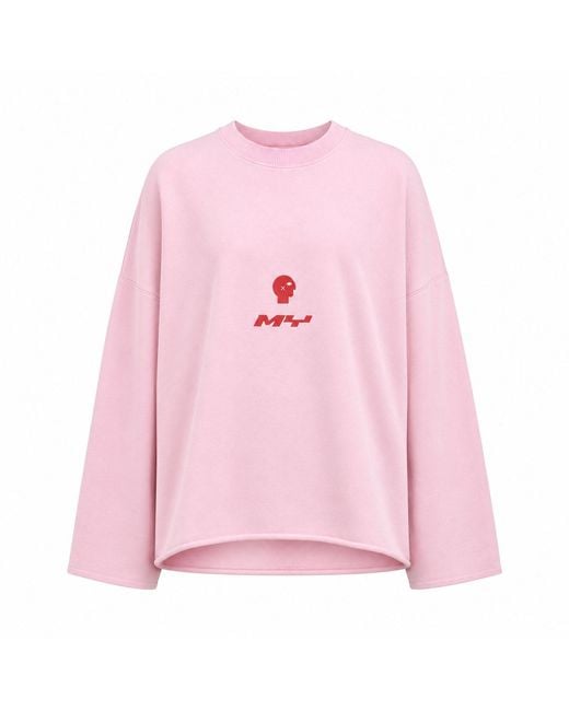 mysimplicated Pink Mystudios Oversized Tee