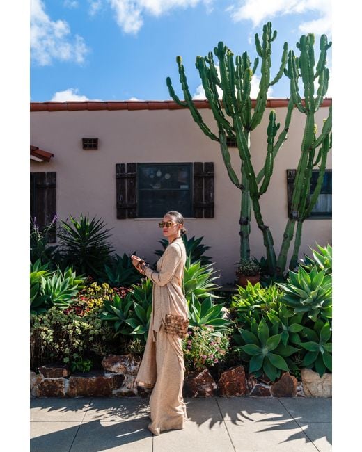 Jennafer Grace Natural Neutrals Creme Brulee Yoga Duster
